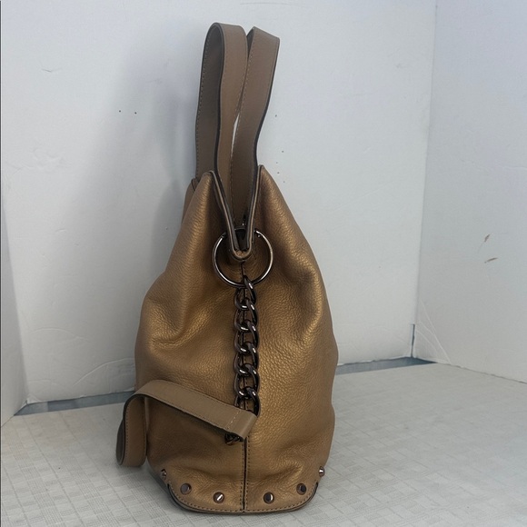 Michael Kors Astor Studded Leather Carryall Large Tote Bag - Picture 3 of 10